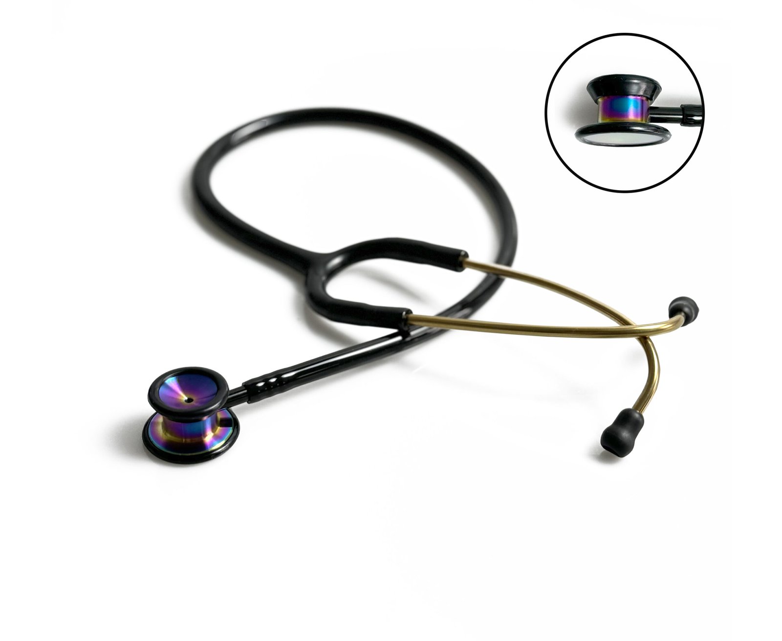FENGRUI FR-B06 RAINBOW STAINLESS STETHOSCOPE